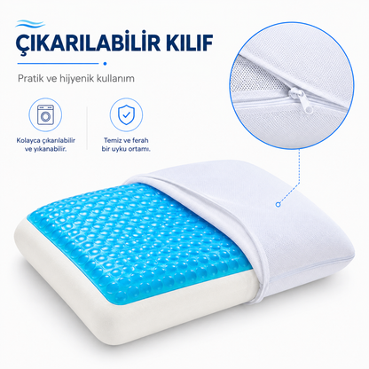 Vasko Serinletici Jel Ortopedik Yastık